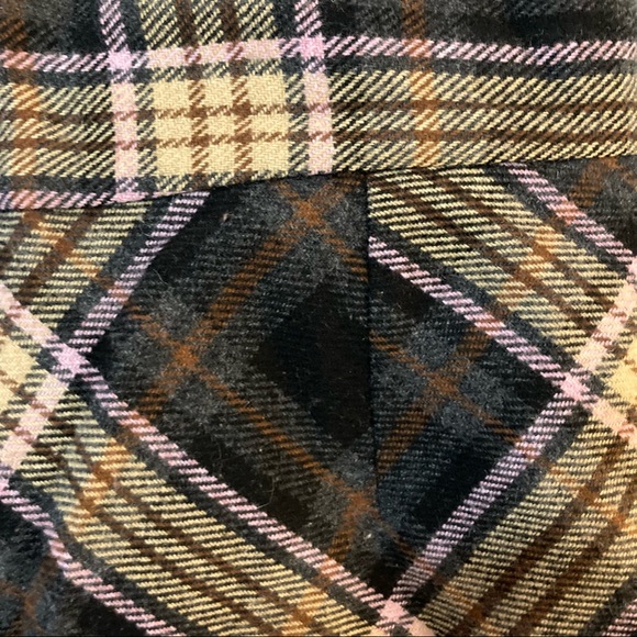 Wool-blend tartan pencil skirt - Picture 9 of 9